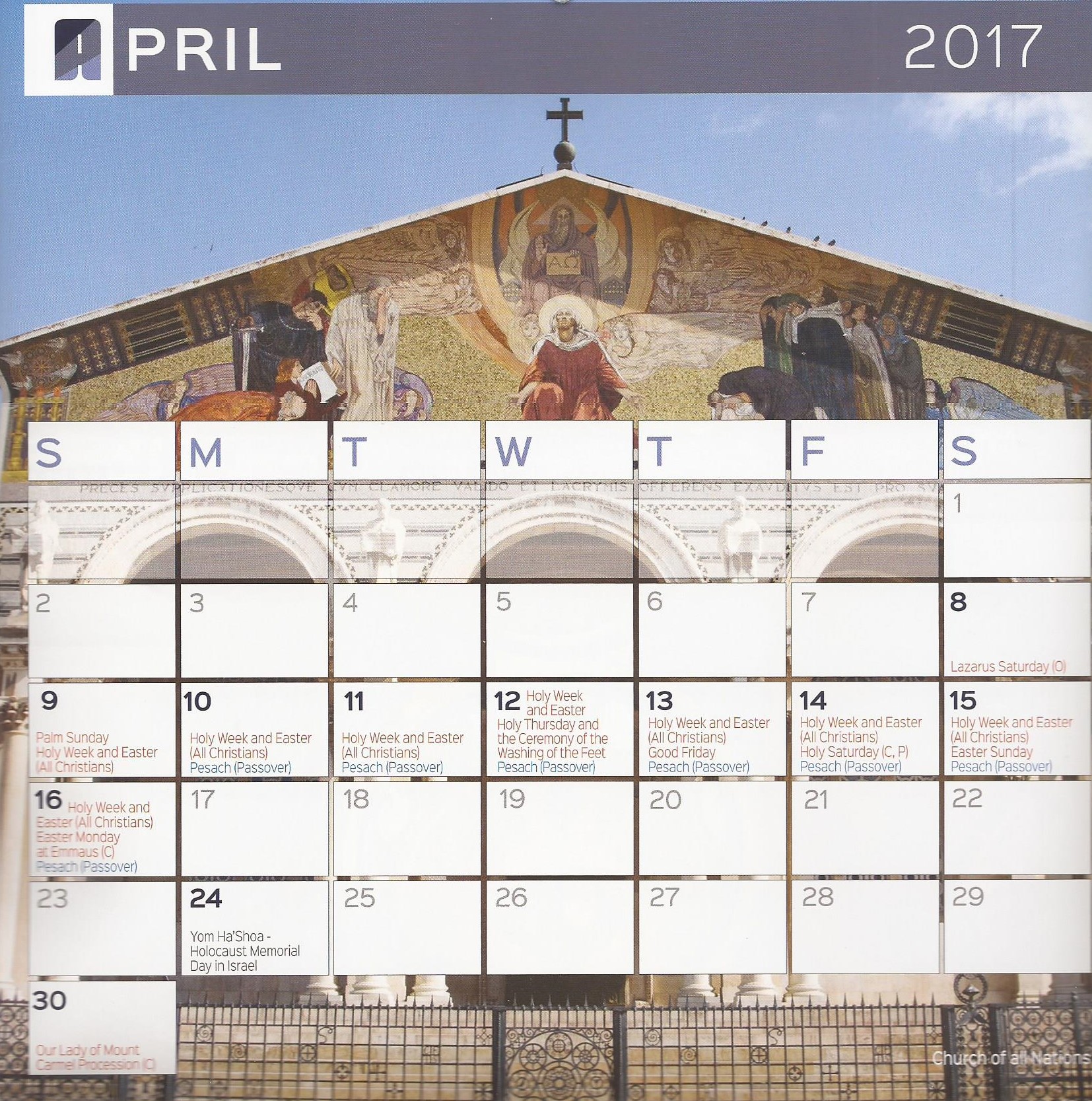 Calendario Abril 2017 Png 4 Png Image