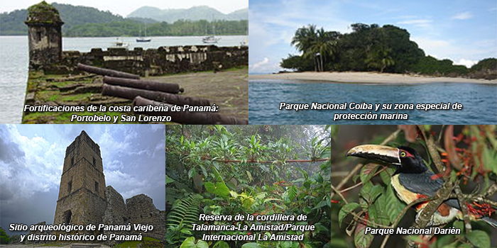 Lugares Patrimonio de la Humanidad en Panamá