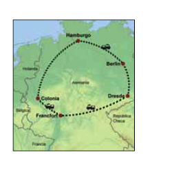 Circuito en Tren por las Metropolis del Norte de Alemania, 7 dias salida desde Frankfurt