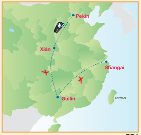 Gran Tour Bellezas de China desde Pekín a Shanghai 12 días en AUTOCAR desayunos incluidos 
