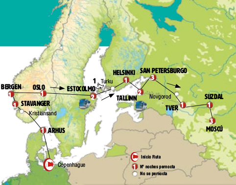 Pacotes de Viagem para Escandinávia