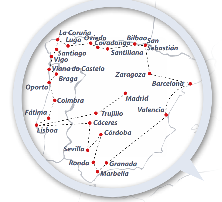Madrid y la Península Ibérica