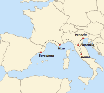 Del Mediterráneo al Adriático