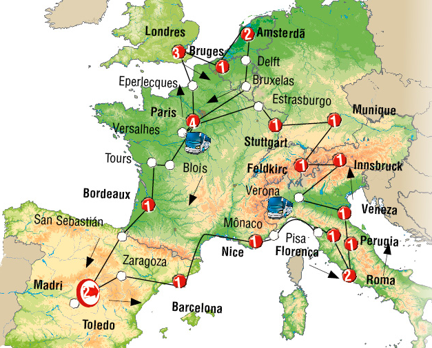 Do RS para o Mundo: Expedição Europa 2015: 22 dias entre França, Andorra e  Espanha