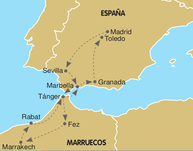 Andalucía y Marruecos 	