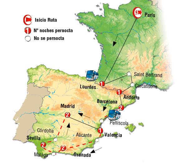 Viaje De 10 Dias Paris Lourdes Andorra Y Espana Lusoviajes