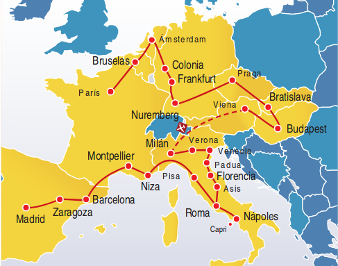 Tour de 22 dias por las MARAVILLAS DE EUROPA inicio en Paris