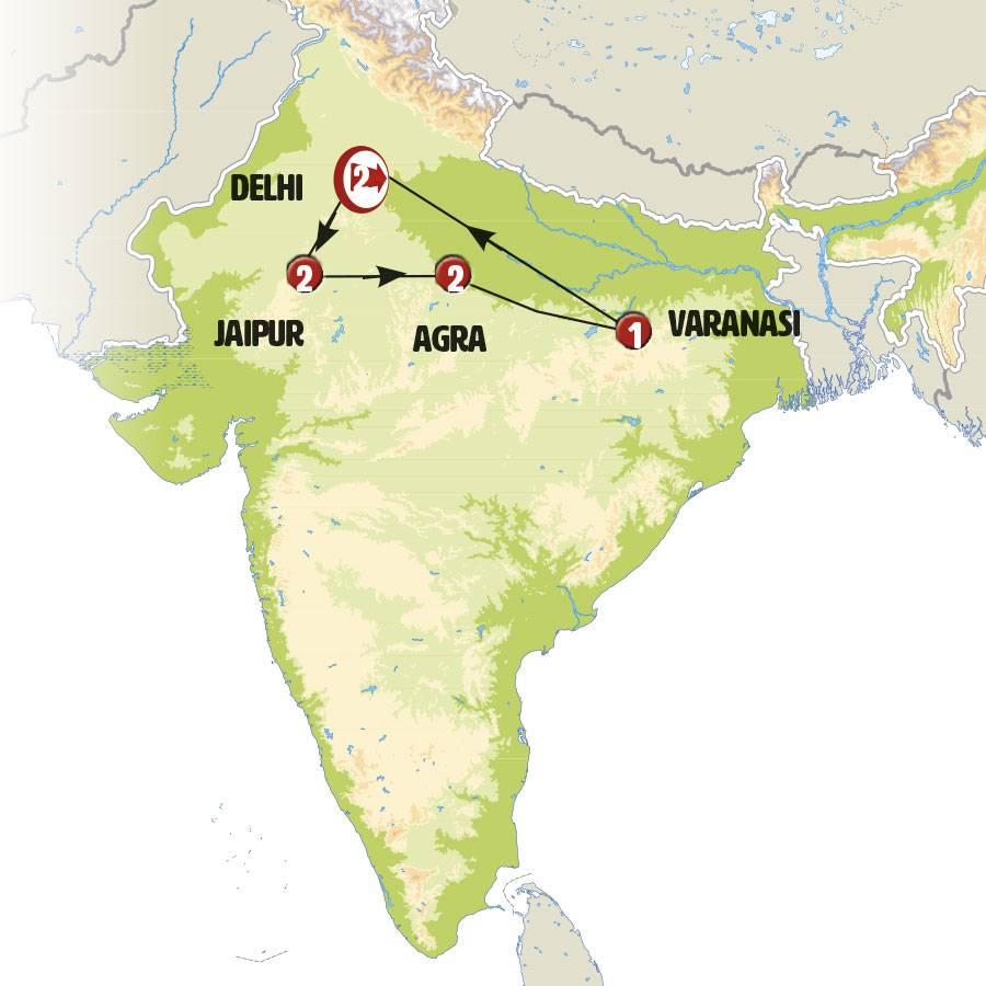 Tour de 10 dias India Fascinante con salidas desde DELHI los MIERCOLES