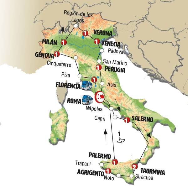 Viaje De 17 Dias Por Italia De Norte A Sur Lusoviajes