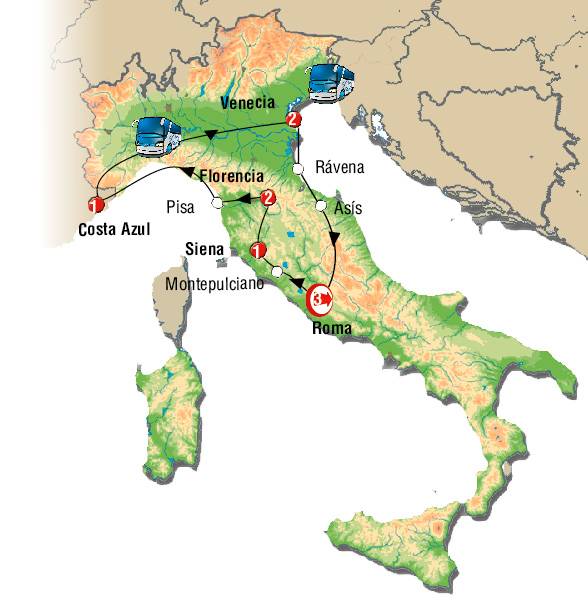 La Toscana y el arte italiano
