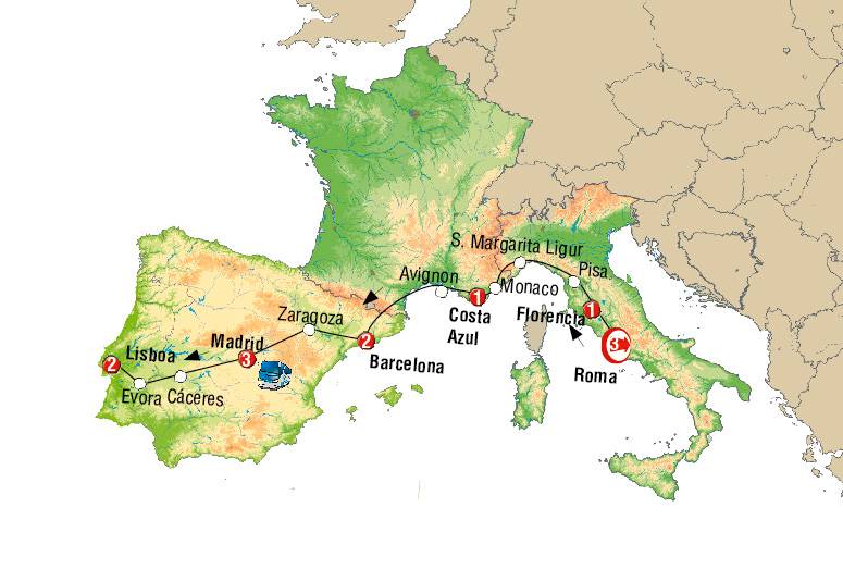 Capitales Mediterraneas