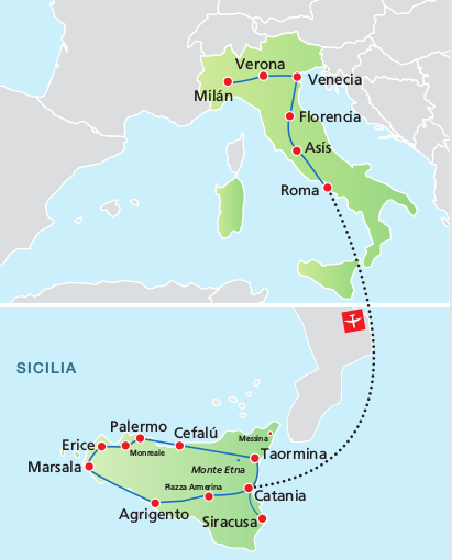 ITALIA SOÑADA + SICILIA BELLA