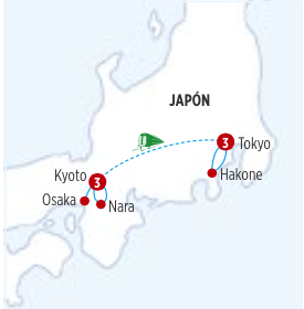 JAPÓN ESENCIAL (Hiroshima y Miyajima) de 7 dias 6, salida Martes y Viernes desde TOKYO 