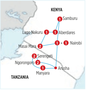 GRANDIOSO TOUR KENYA Y TANZANIA 14 DIAS 13 NOCHES, DESDE NAIROBI, CON VISITA A MASAI MARA Y PARQUE NAC. DEL LAGO MANYARA