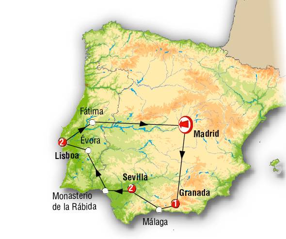 Andaluzia e Portugal 