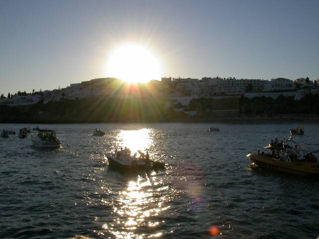 Pôr-do-sol Algarve