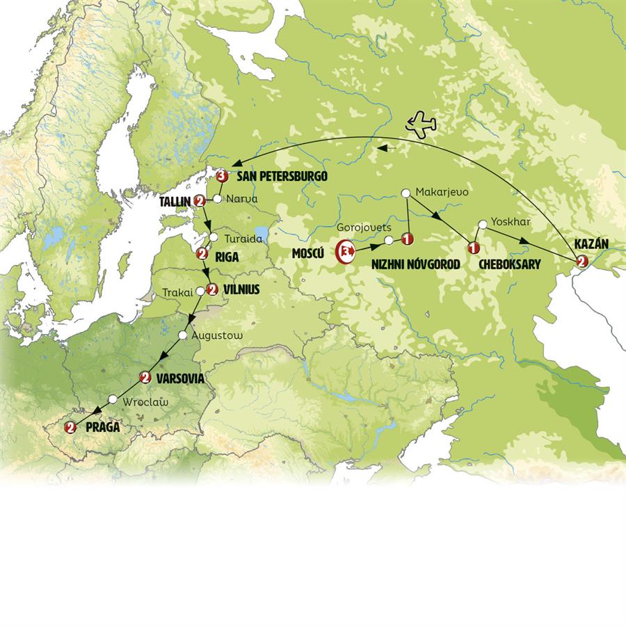 Gran Ruta Del Noreste Europeo