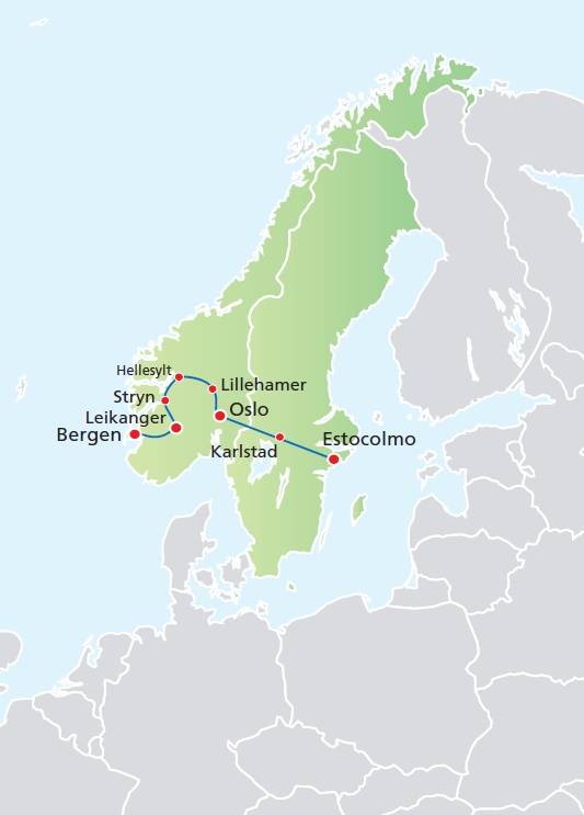 Escandinávia – Conheça uma das viagens de trem mais belas da Noruega