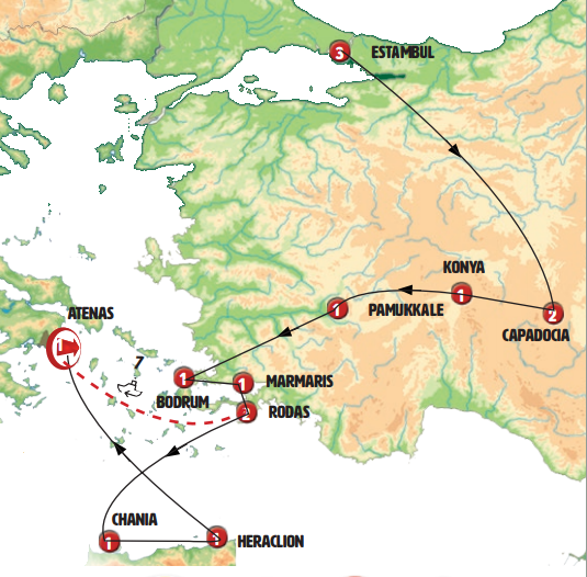 Viaje De 17 Dias Turquia Y Islas Griegas Desde Estambul A Atenas Lusoviajes